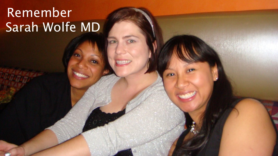 Remembering Sarah Wolfe MD header image